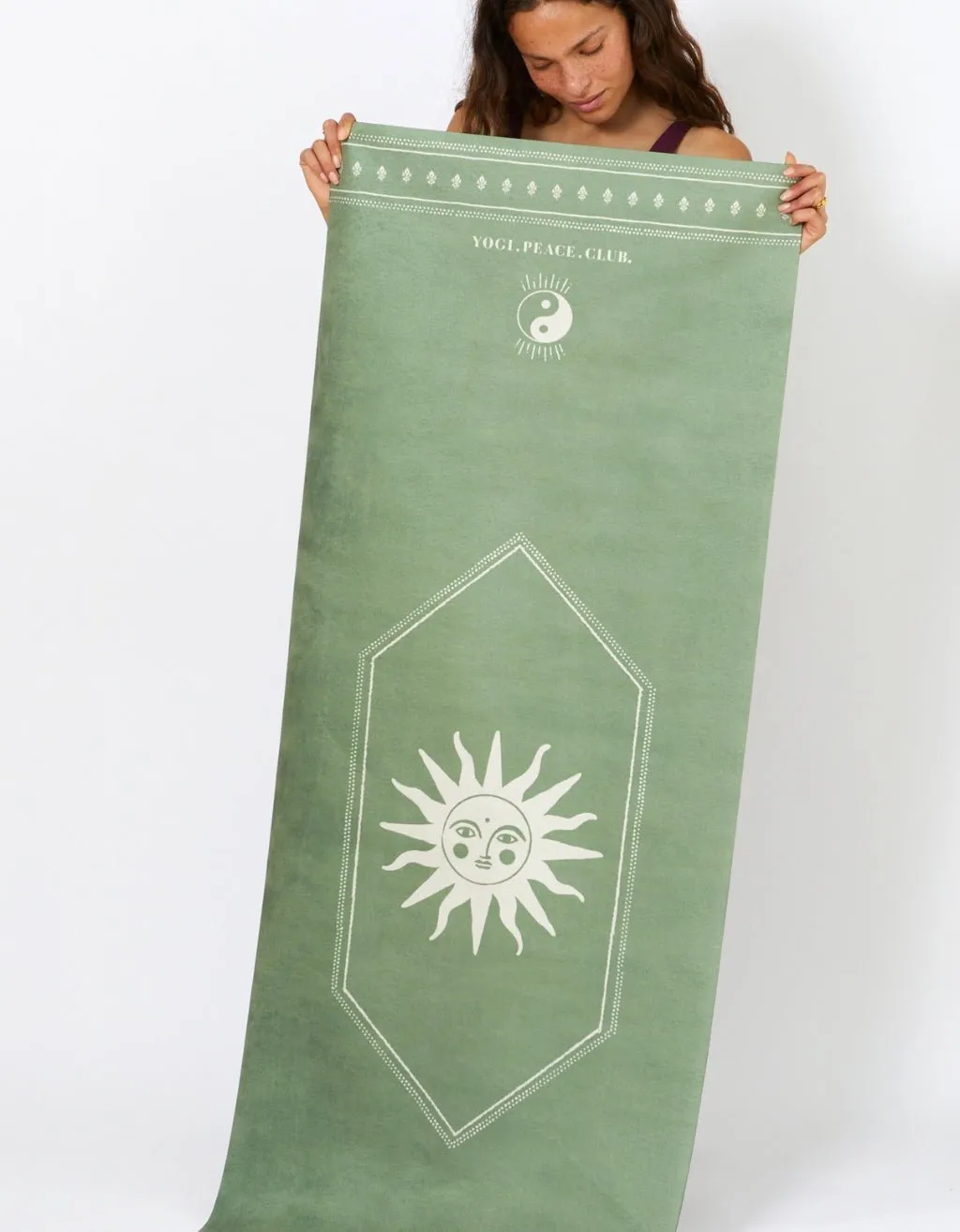 1 mm Travel Yoga Mat - Ceremony Sage
