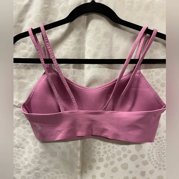 1025 - Lululemon Like a Cloud Bra *Light Support, B/C CupBrier Rose- size 12