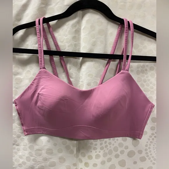 1025 - Lululemon Like a Cloud Bra *Light Support, B/C CupBrier Rose- size 12