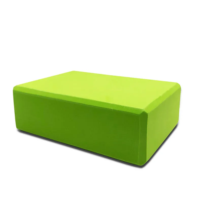 16 Colors Pilates EVA Yoga Block Brick Sports Exercise Gym Foam Workout Stretching Aid Body Shaping Health Training for women S