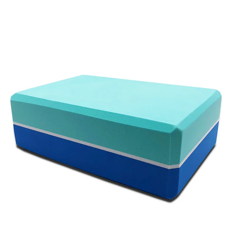 16 Colors Pilates EVA Yoga Block Brick Sports Exercise Gym Foam Workout Stretching Aid Body Shaping Health Training for women S