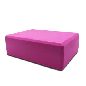 16 Colors Pilates EVA Yoga Block Brick Sports Exercise Gym Foam Workout Stretching Aid Body Shaping Health Training for women S