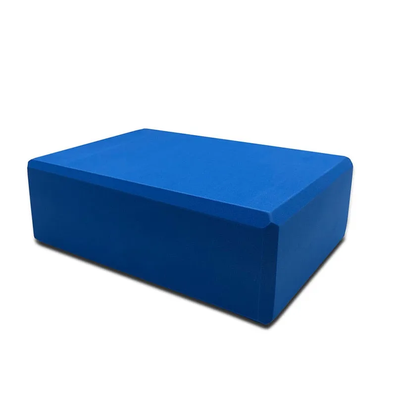 16 Colors Pilates EVA Yoga Block Brick Sports Exercise Gym Foam Workout Stretching Aid Body Shaping Health Training for women S