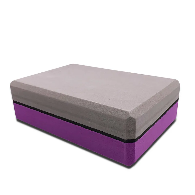 16 Colors Pilates EVA Yoga Block Brick Sports Exercise Gym Foam Workout Stretching Aid Body Shaping Health Training for women S