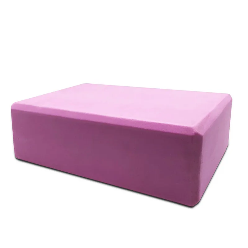 16 Colors Pilates EVA Yoga Block Brick Sports Exercise Gym Foam Workout Stretching Aid Body Shaping Health Training for women S