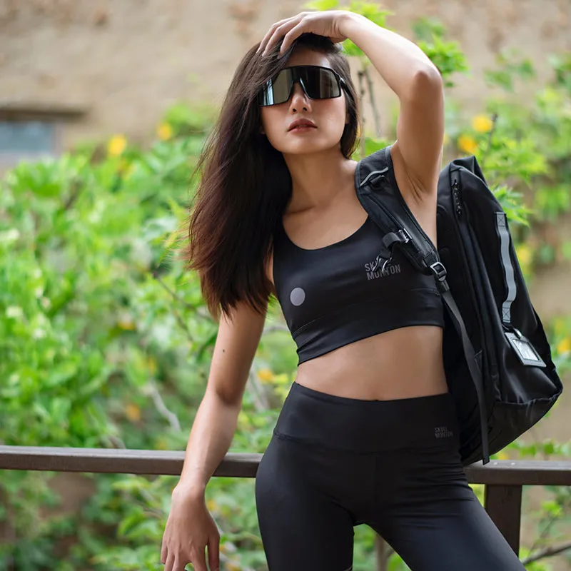2020 Strappy Sports Bra YS9324W Weekend Black