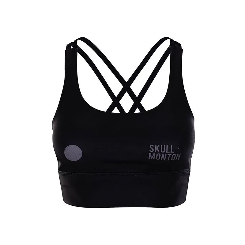 2020 Strappy Sports Bra YS9324W Weekend Black