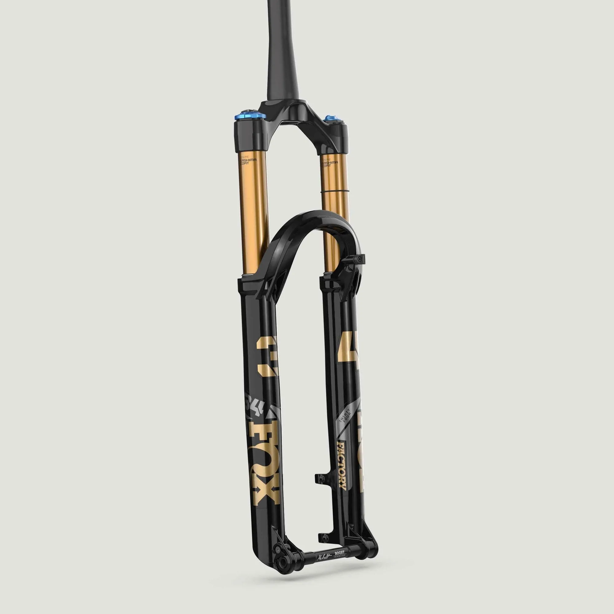 25 Fox 34  Factory 29" Boost - 140mm - Grip X - 44mm Kabolt - Shiny Black