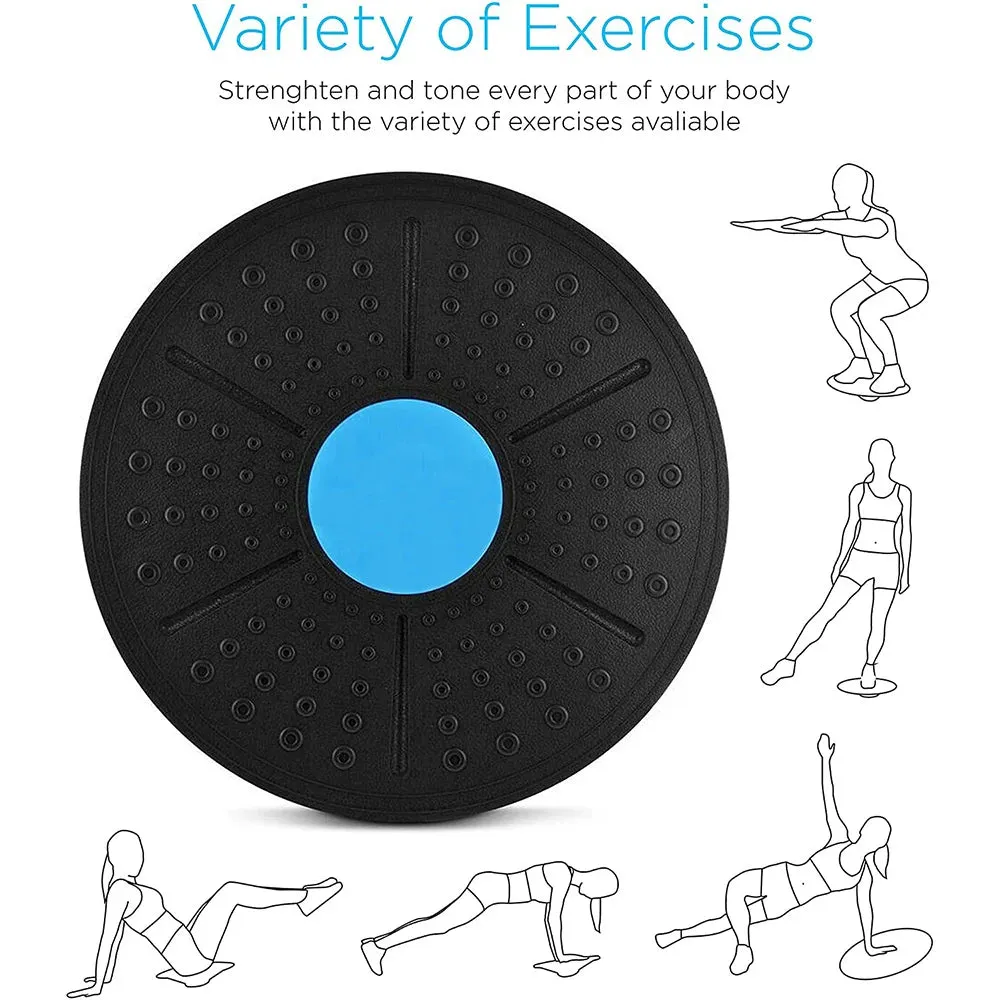 360 Degree Rotation Yoga Balance Board - Waist Twisting Exerciser