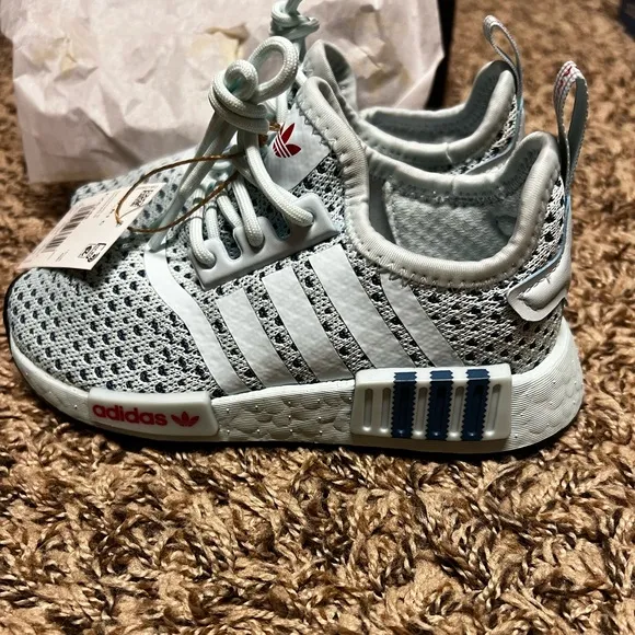 Adidas little girls sneakers. Brand New. In Box. Never worn. With tags.