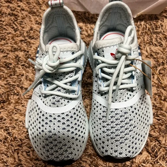 Adidas little girls sneakers. Brand New. In Box. Never worn. With tags.