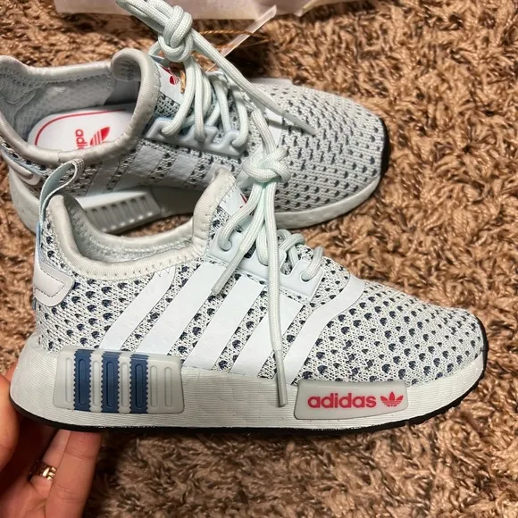 Adidas little girls sneakers. Brand New. In Box. Never worn. With tags.