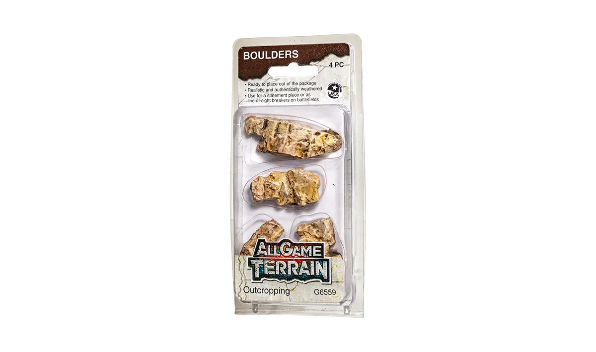 All Game Terrain: Outcropping 4 pc