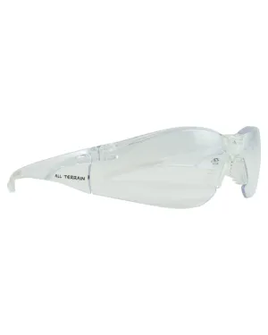 All Terrain Clear Lens Safety Glasses - Clear