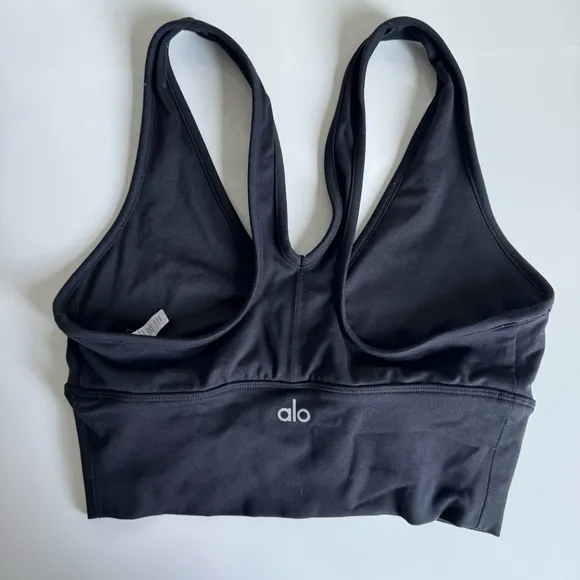 Alo Yoga Black Wild Thing Bra / Top