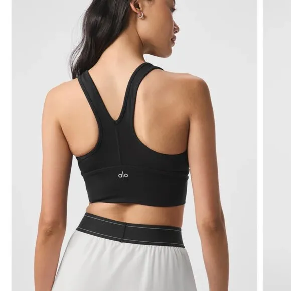 Alo Yoga Black Wild Thing Bra / Top