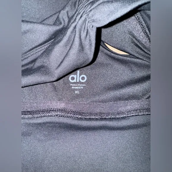 Alo Yoga Wild Thing Bra NWT Black Size XL