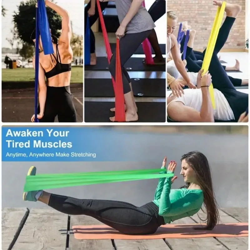 ALYV Loop Resistance Band Heavy Bands Workout Stertching Yoga Fitness Band | 40 - 60 Kgs (Pack of 1 | Green)