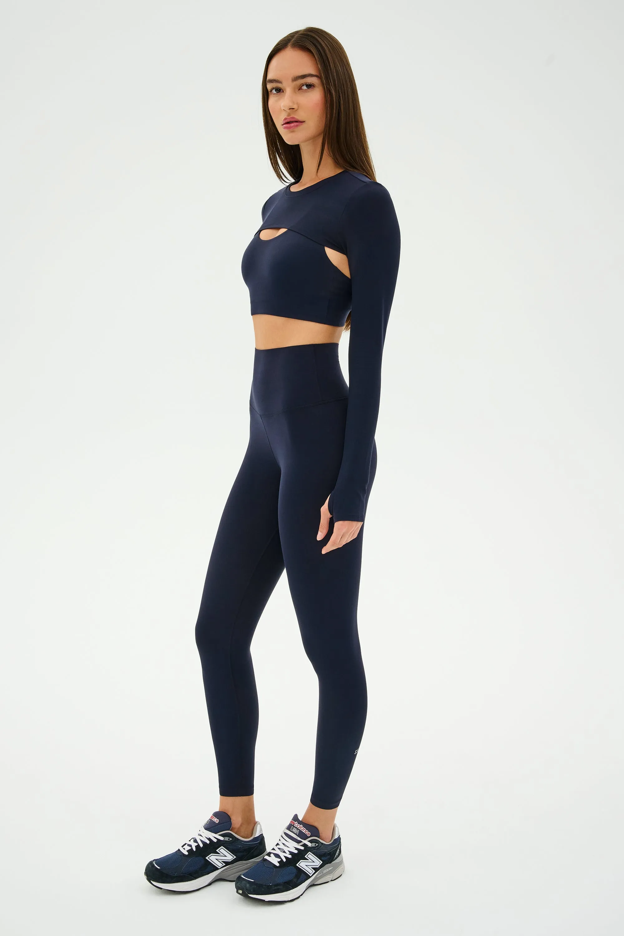Amelia Airweight Lite Shrug - Indigo