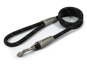 Ancol Viva Rope Dog Snap Lead Reflective 1.07m x 12mm