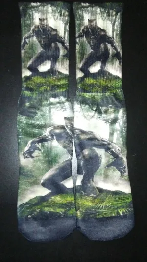Animation black panther dry fit socks