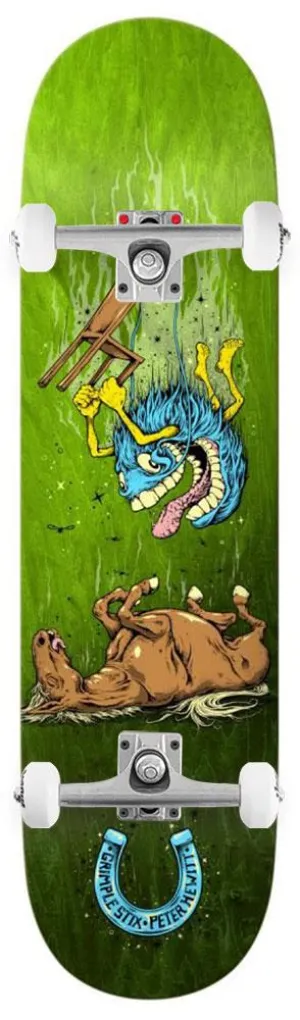 Antihero s Hewitt Beat Down Grimple Stix x Venom Custom Complete Skateboard - 8.38"