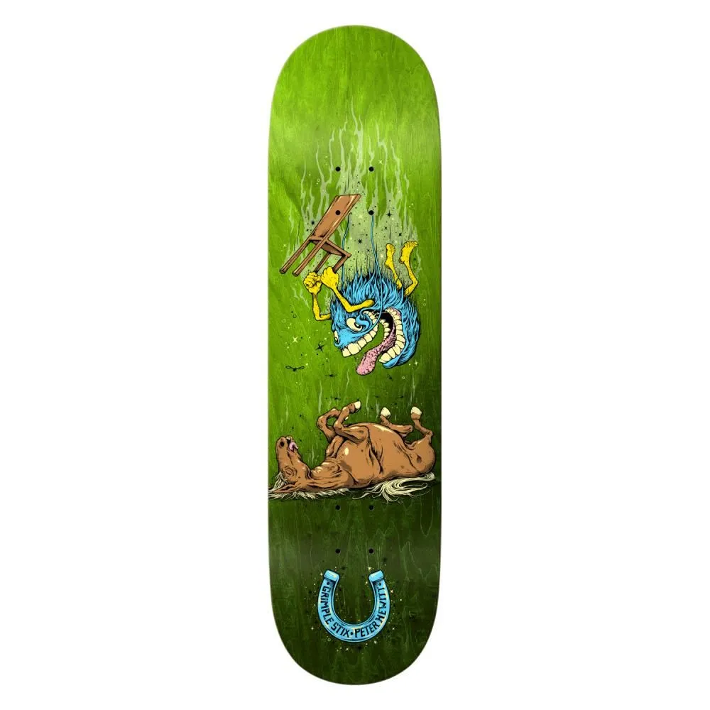 Antihero s Hewitt Beat Down Grimple Stix x Venom Custom Complete Skateboard - 8.38"