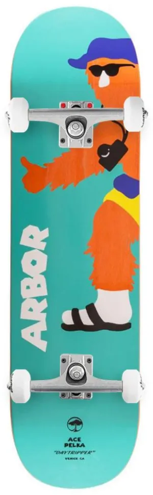 Arbor Ace Pelka 8.375 Daytripper x Venom Custom Complete Skateboard - 8.375"
