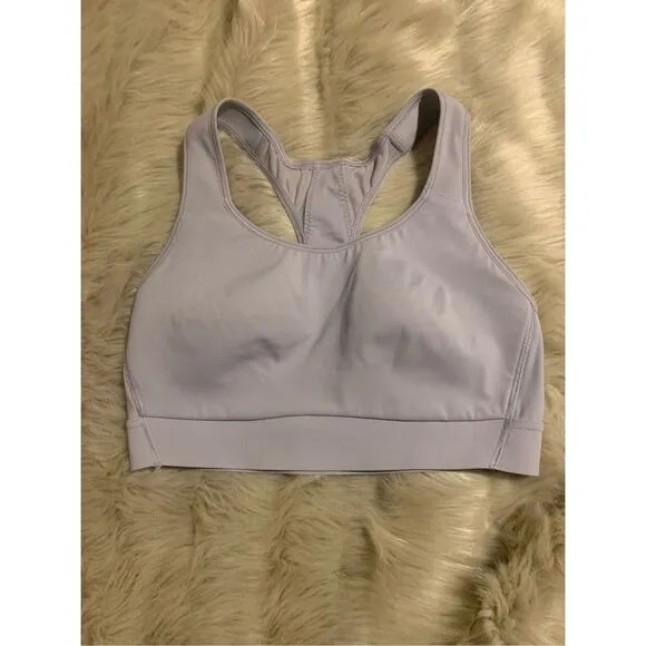 Athleta Hustle Bra Muted Lilac 34D/DD