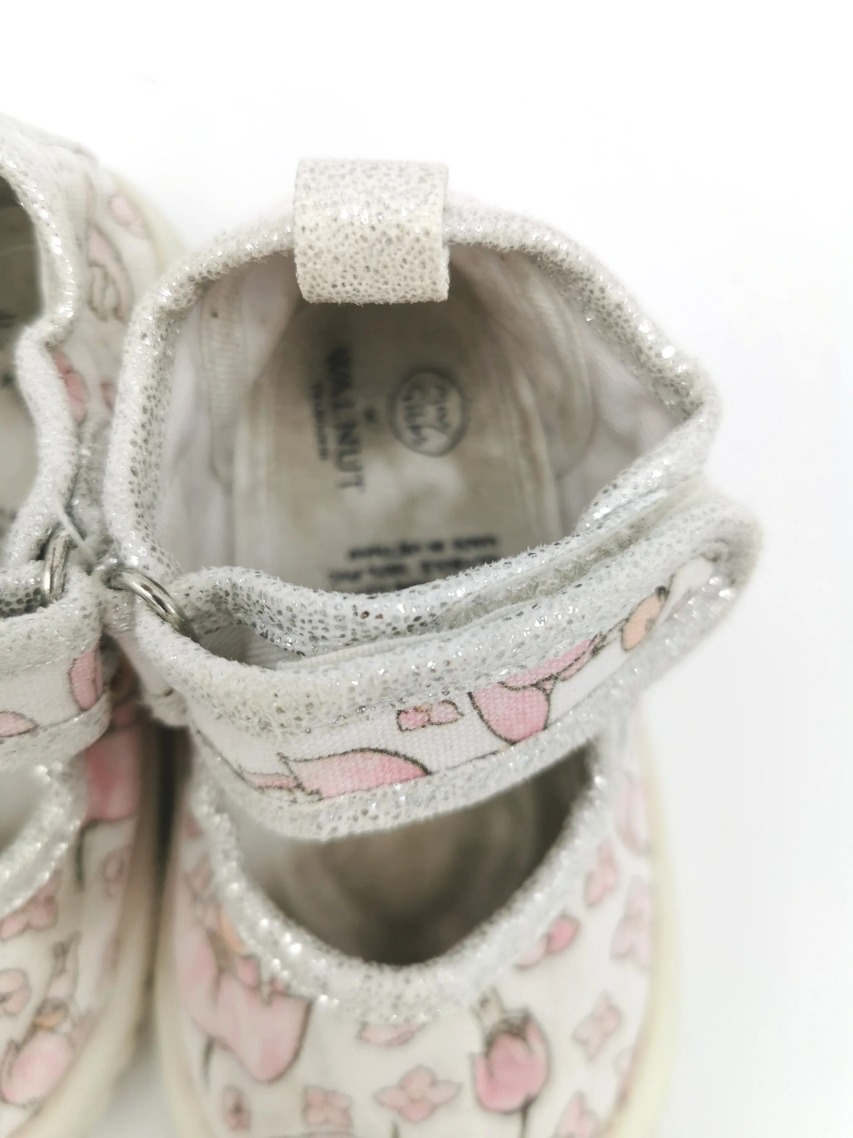 BABY GIRL SIZE 5 TODDLER - MAY GIBBS X WALNUT Velcro Mary Jane Shoes GUC B2