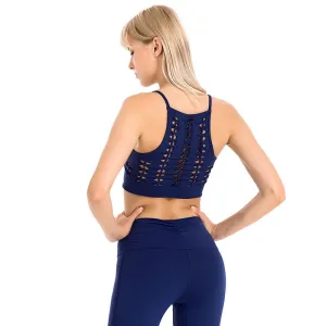 Back Zipper Yoga Suit - Fitness Exercise Outfit for Women