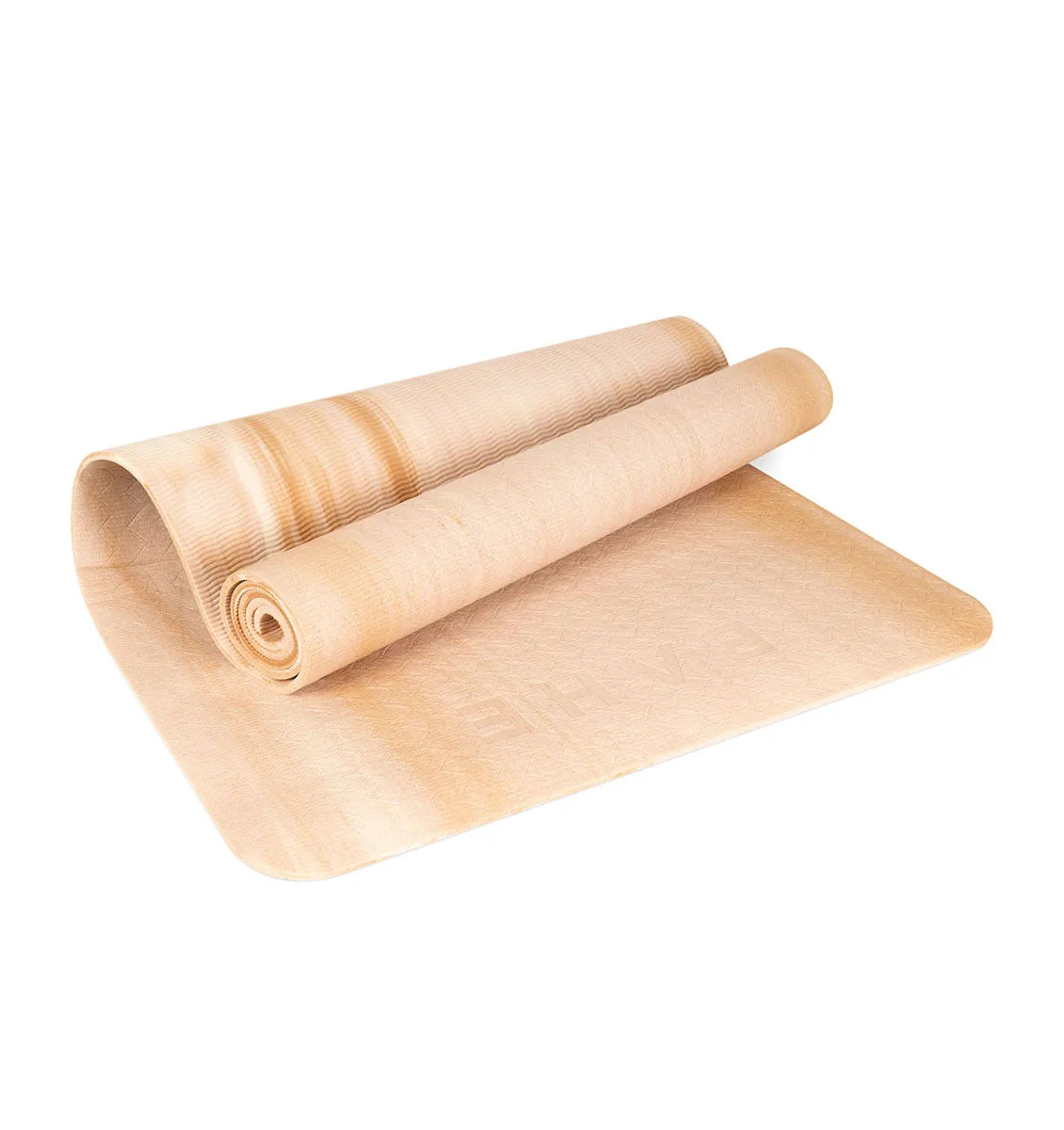 BAHE Prime Support Marble Yoga Mat - 6mm - Dusty Beige Marble