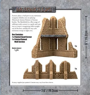 Barttlefield In A Box: Small Corner Sandstone