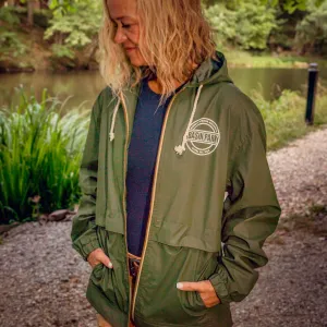 Basin Park Hotel Rain Jacket for Men and Women