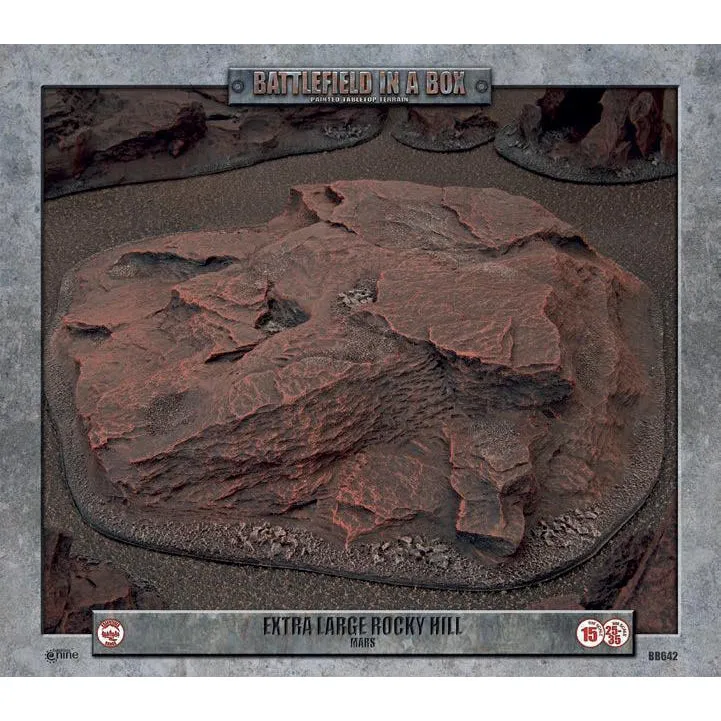 Battlefield In A Box  Extra Large Rocky Hill - Mars