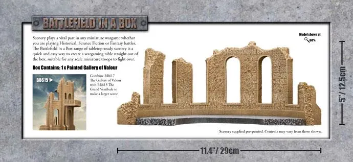 Battlefield In A Box: Gallery of Valour Sandstone