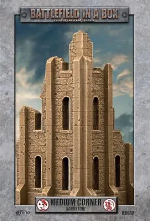 Battlefield In A Box: Medium Corner Sandstone