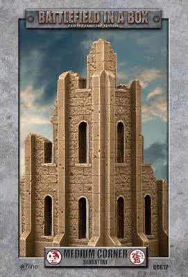 Battlefield In A Box: Medium Corner Sandstone