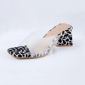 Benita White Block Heels