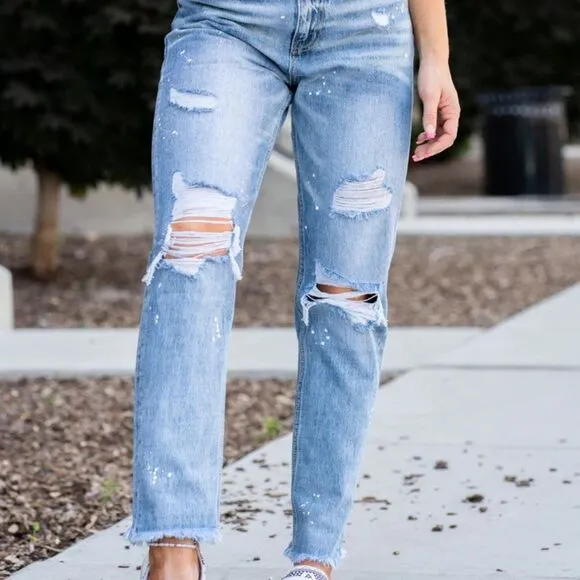 BEST SELLER 🌟 KanCan Martinville High Rise Slim Straight Jeans