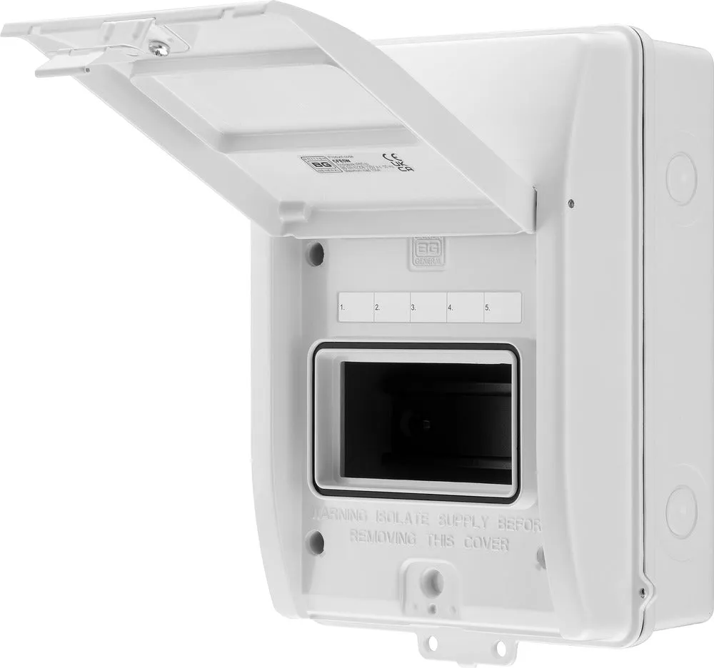 BG CFE5W 5 Module IP65 Metal Weatherproof Enclosure