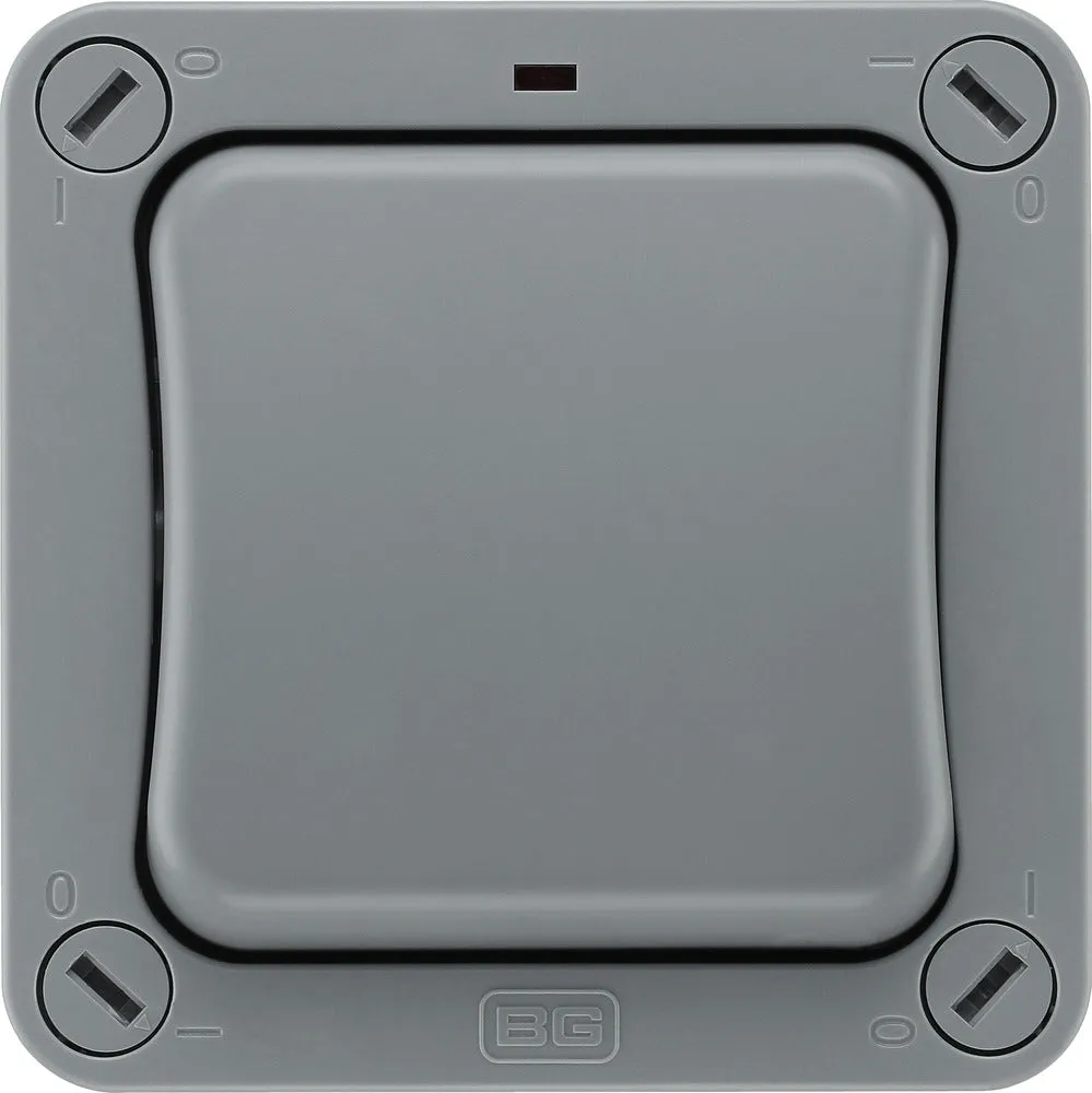 BG WP12-02 Weatherproof Nexus Storm 20AX 1G 2-Way Switch