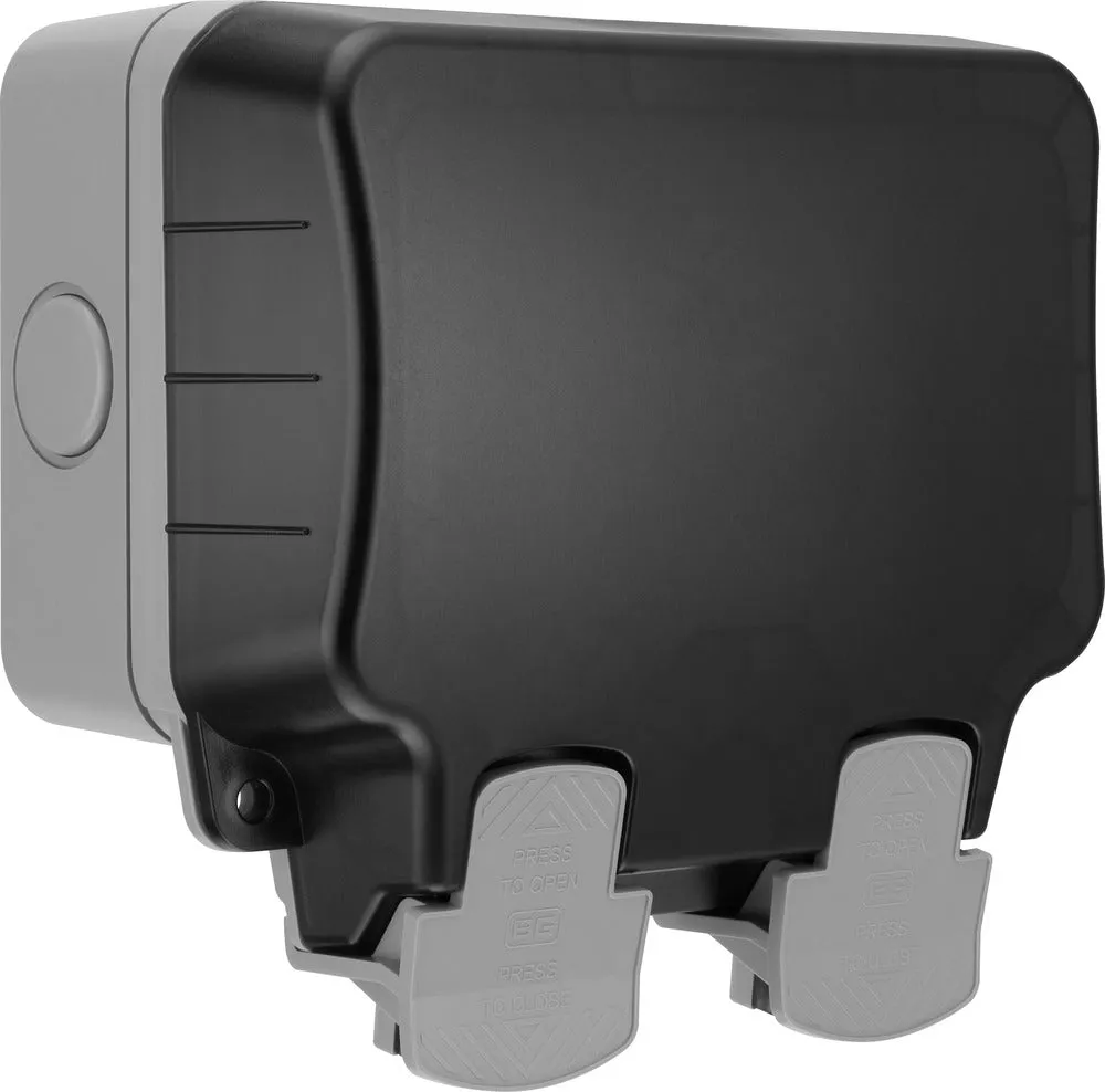 BG WP24-02 Weatherproof Nexus Storm 13A 2G Unswitched Socket
