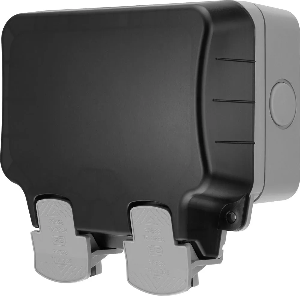 BG WP24-02 Weatherproof Nexus Storm 13A 2G Unswitched Socket