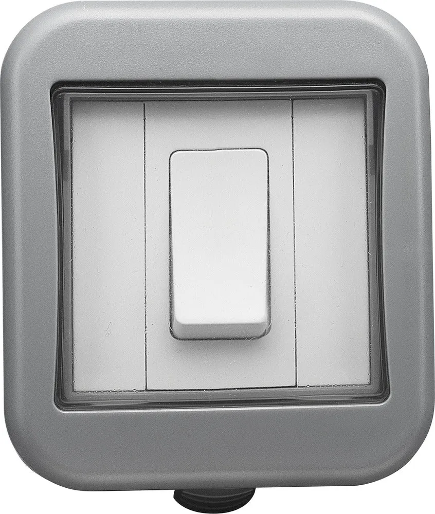 BG WPB12 Weatherproof IP55 10AX 1G 2-Way Switch
