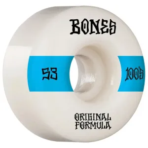 Bones 100's V4 Wide Skateboard Wheels