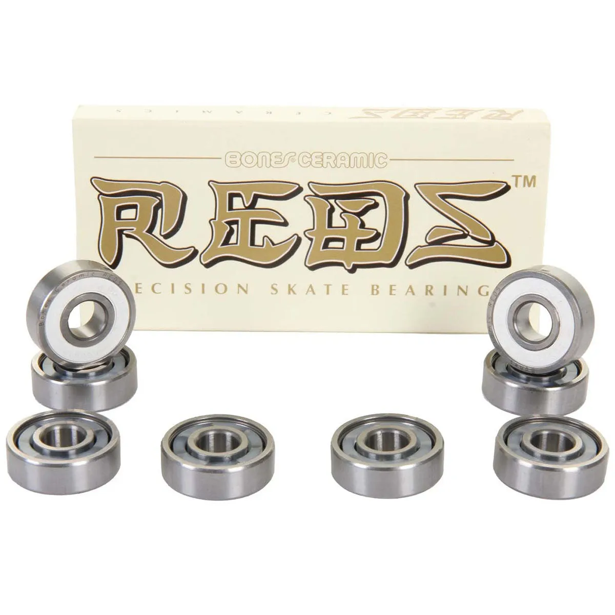 Bones - Ceramic Super Reds Skateboard Bearings