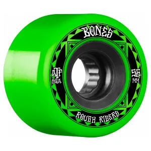 Bones - Rough Riders Runners Green 56MM 80A ATF Skateboard Wheels