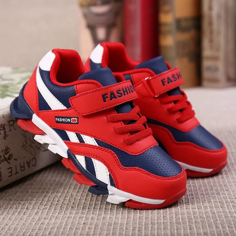 Boys Breathable Anti-Slip Sneakers | Kids' Lightweight Sports Shoes