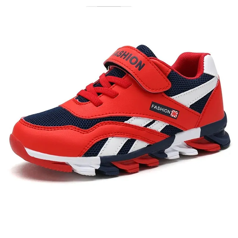 Boys Breathable Anti-Slip Sneakers | Kids' Lightweight Sports Shoes